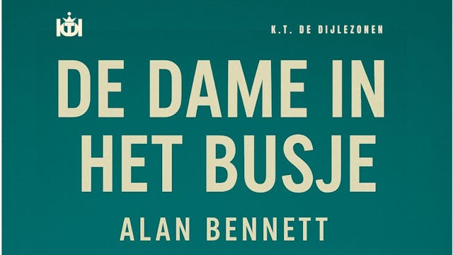 Affiche De dame in het busje