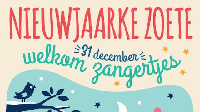 Affiche Nieuwjaarke Zoete