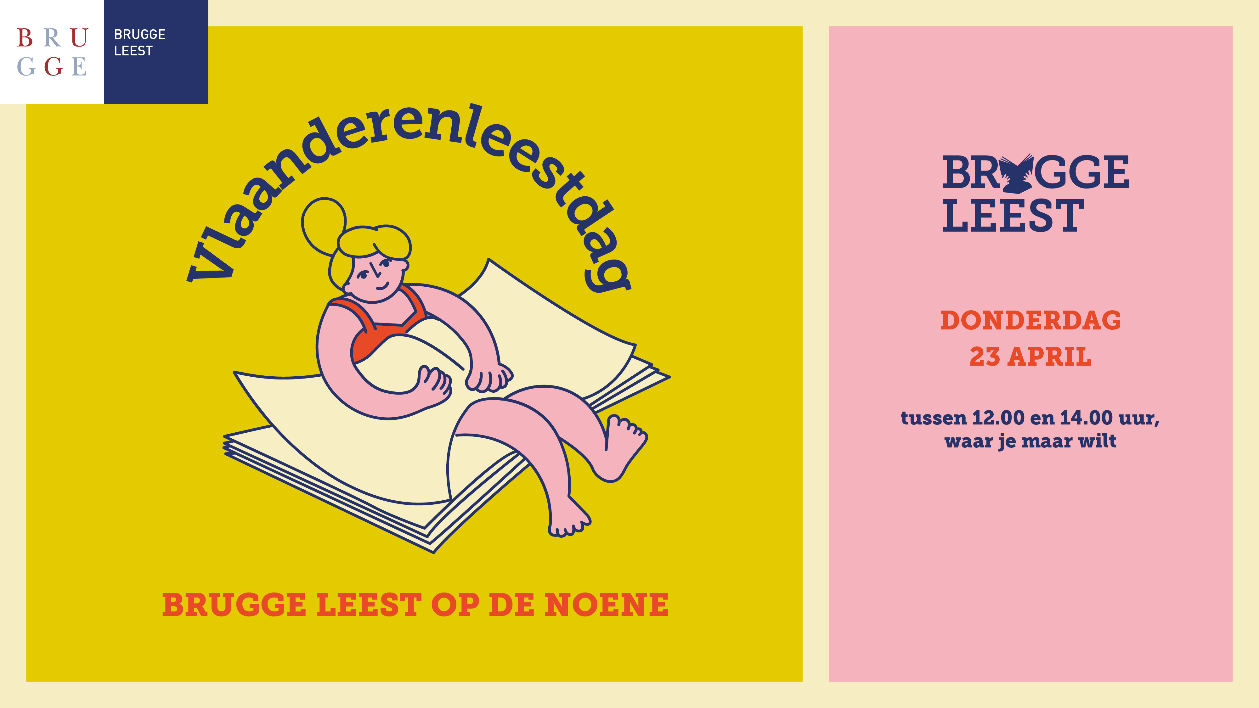 Brugge Leest op de noene