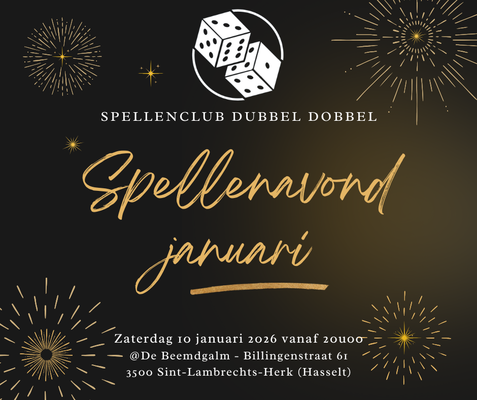Spellenavond januari 2026