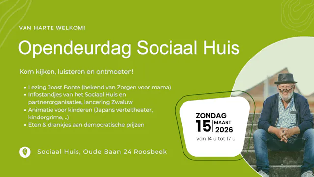 Opendeurdag Sociaal Huis