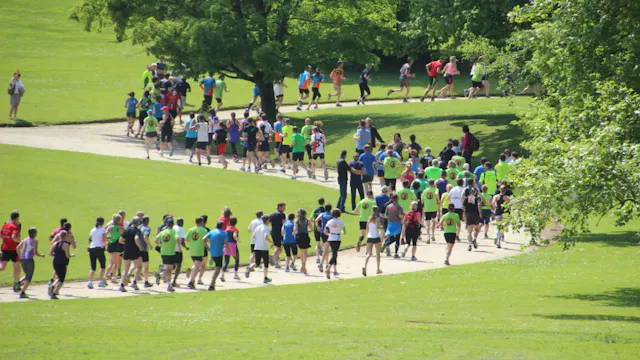 Plantentuin Meise - het prachtige parcours van onze jogging !