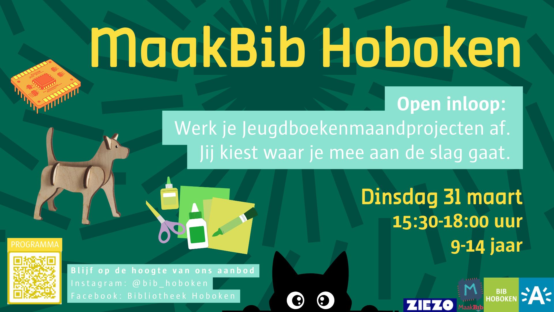 MaakBib Hoboken open inloop JBM