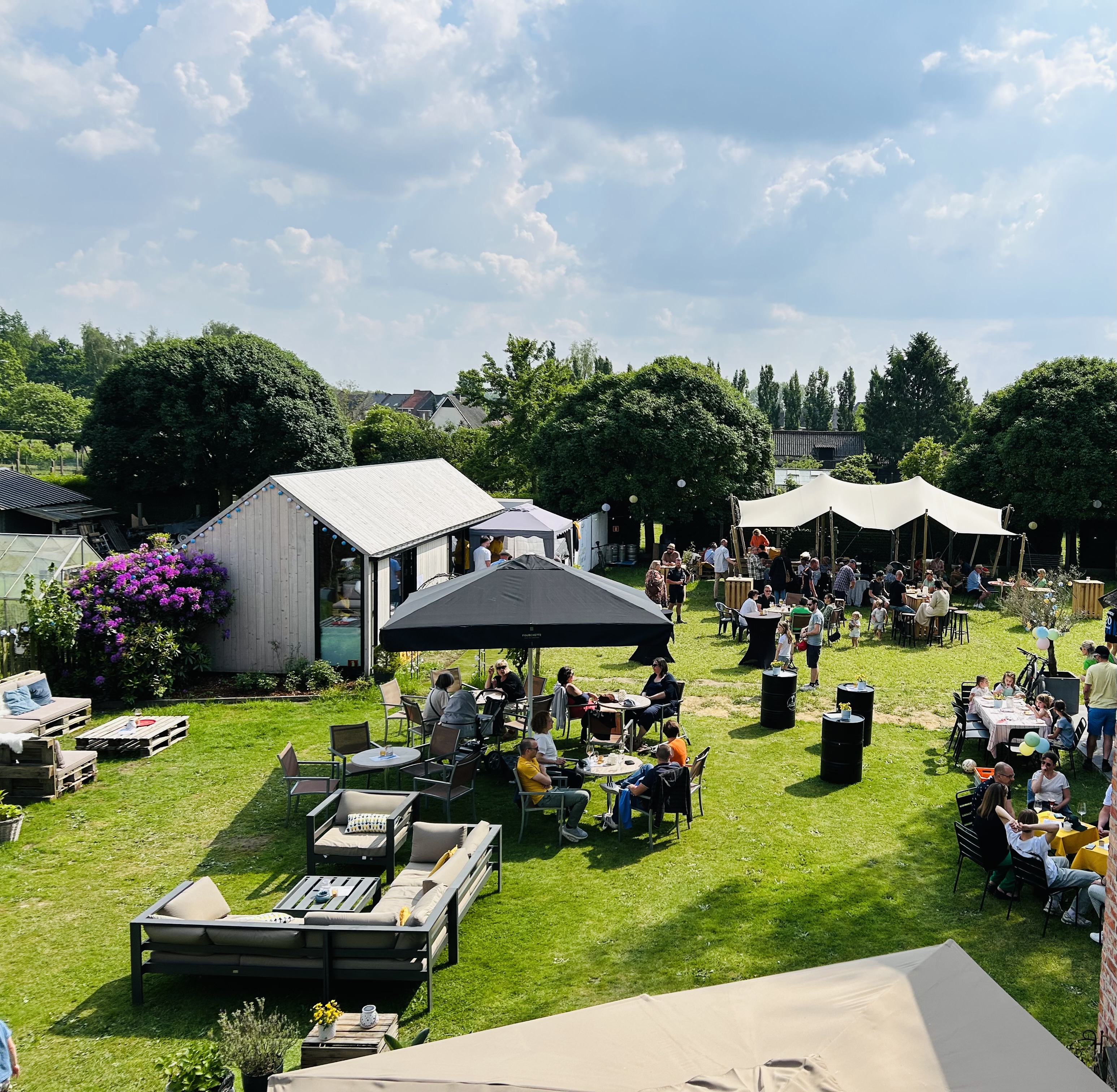 Pop-up zomerbar