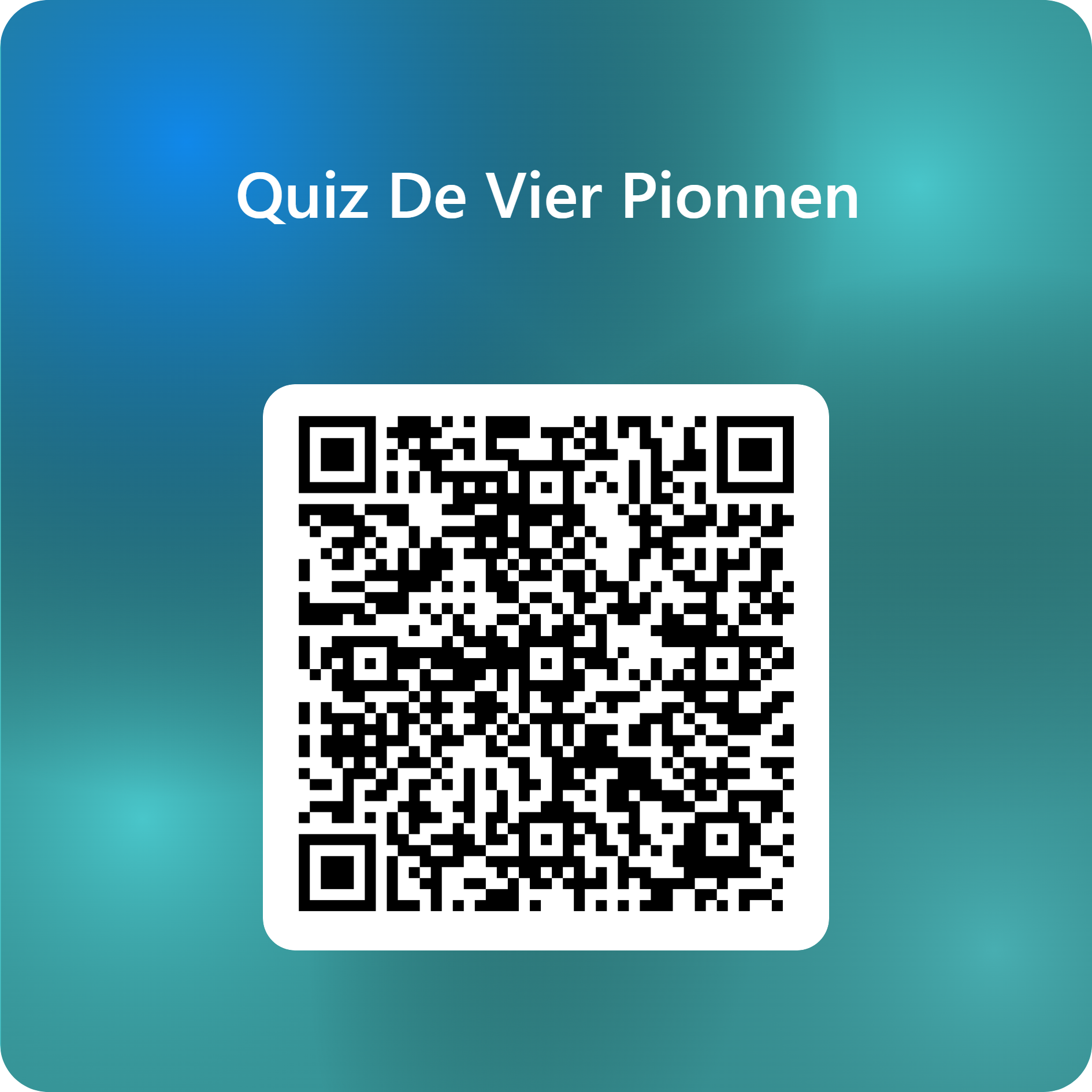 Inschrijven via QR-coide