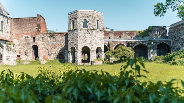 Het lavatorium in de Sint-Baafsabdij