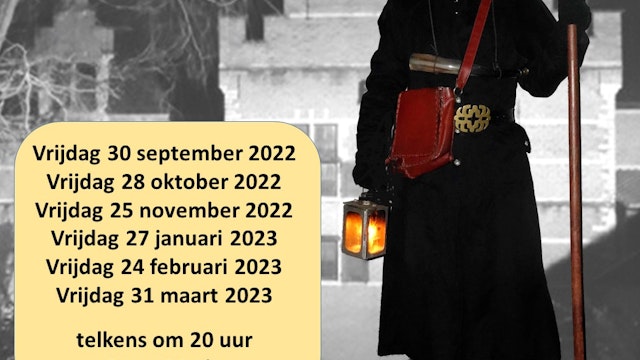 Middeleeuwse nachtwachter