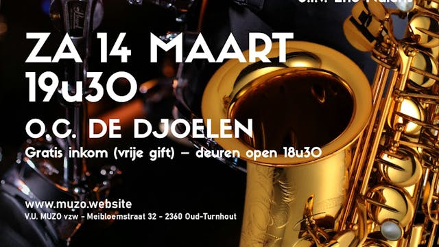 Flyer "MUZO in Concert"