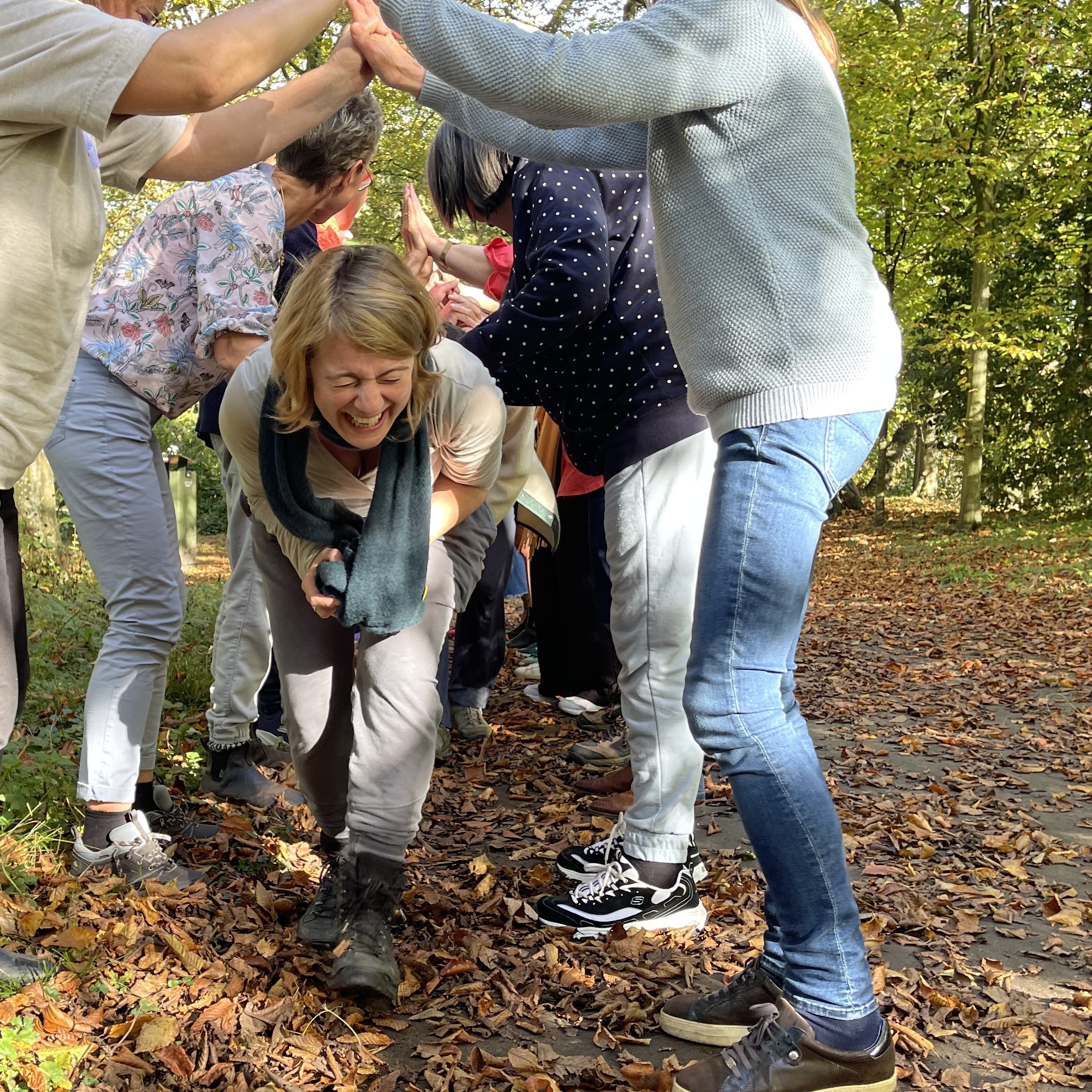Lachwandeling met An