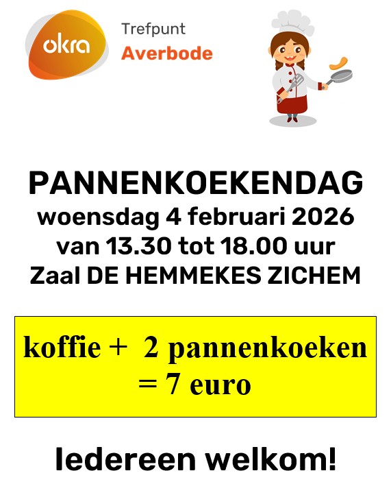 Pannenkoekendag OKRA Averbode 2026