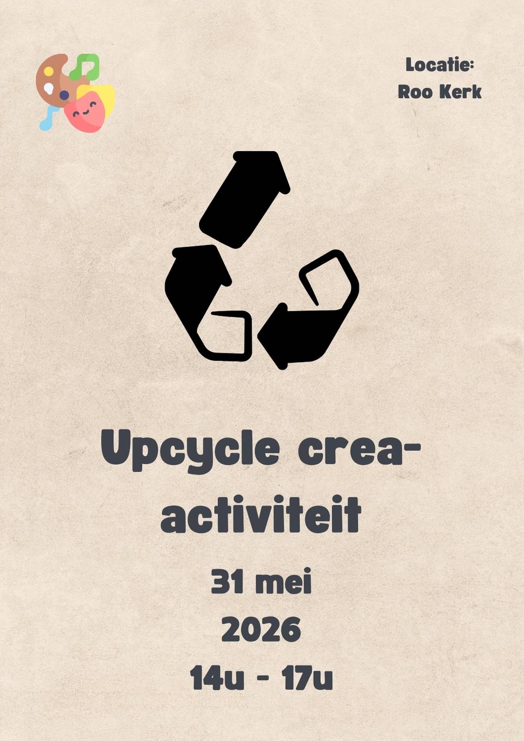 Herberg in RooKerk met upcycle-crea-activiteit