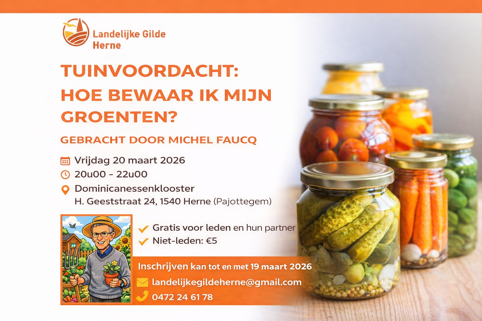 Hoe bewaar ik mijn groenten