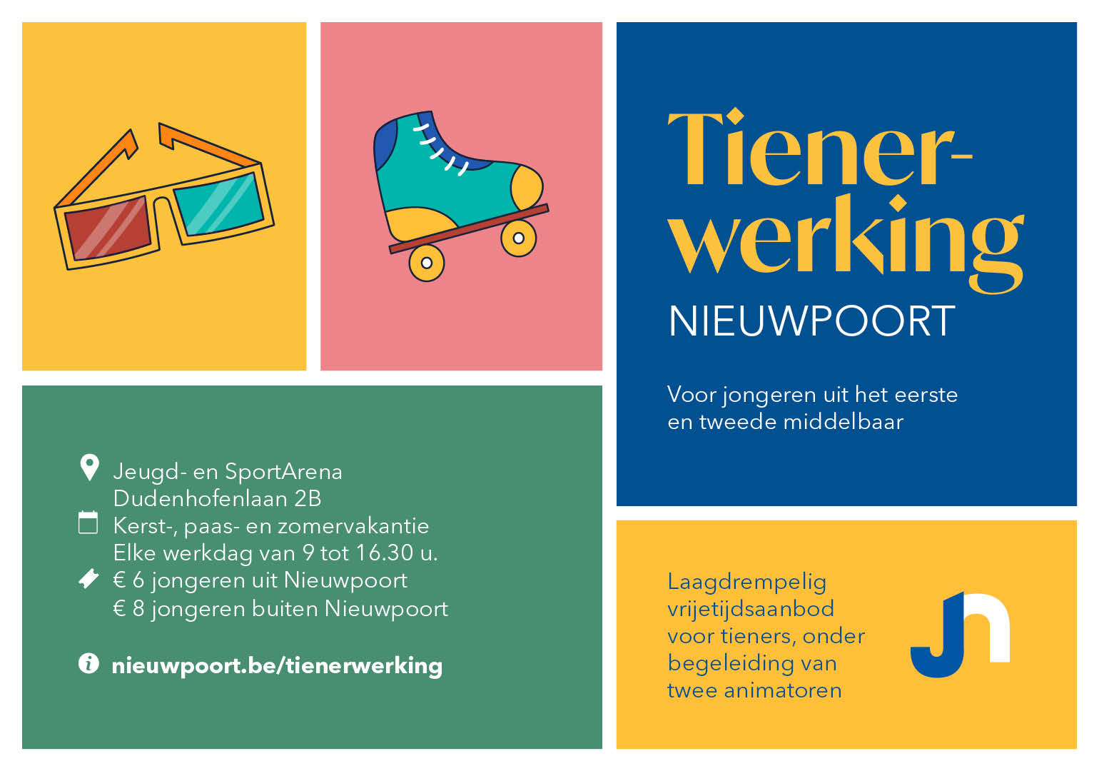 Tienerwerking Jeugddienst Nieuwpoort