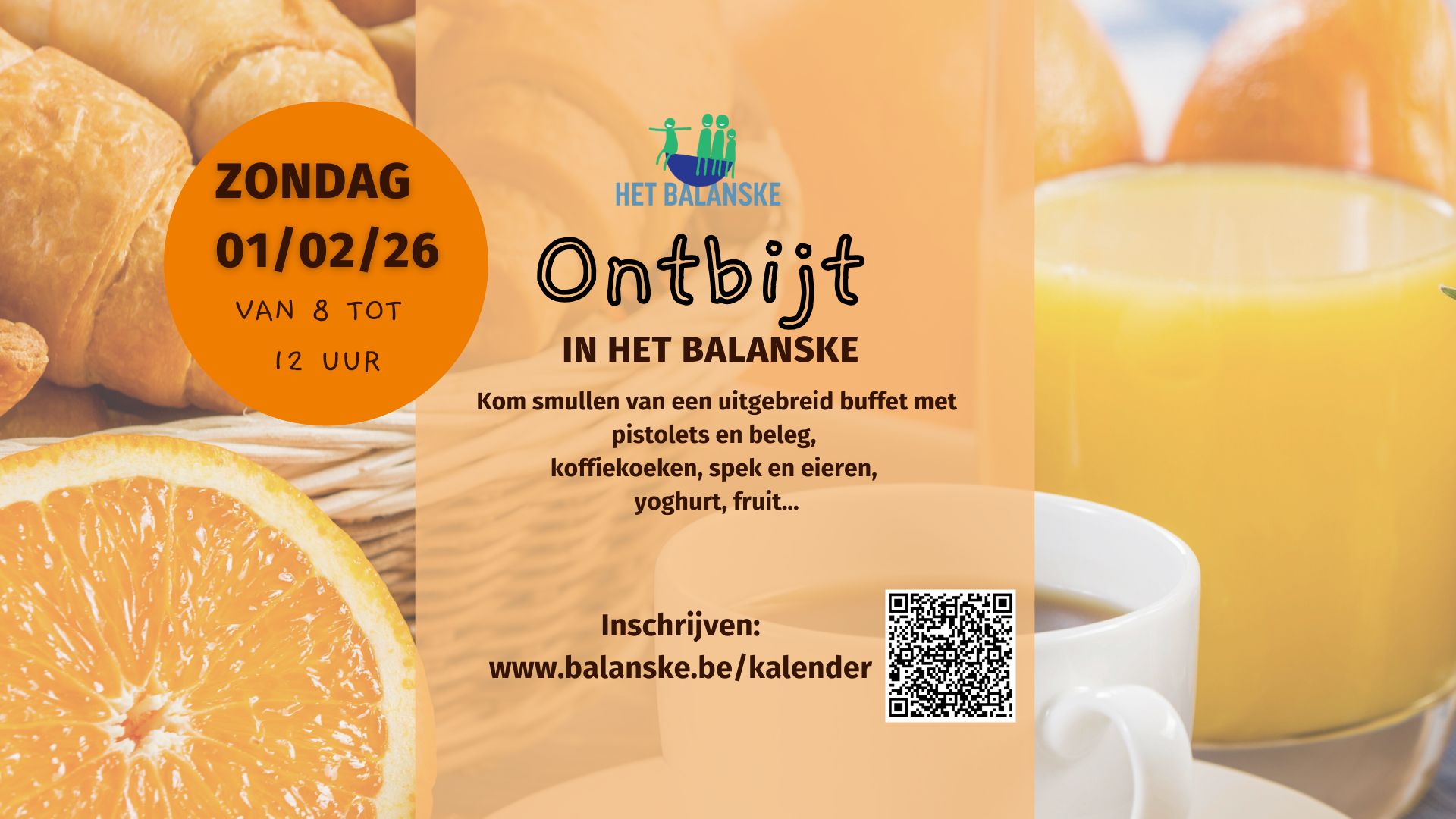 Ontbijt t.v;v. Het Balanske