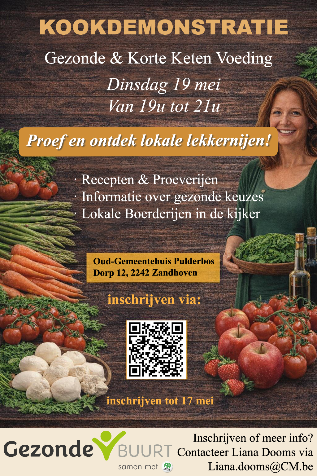Kookdemonstratie Korte Keten