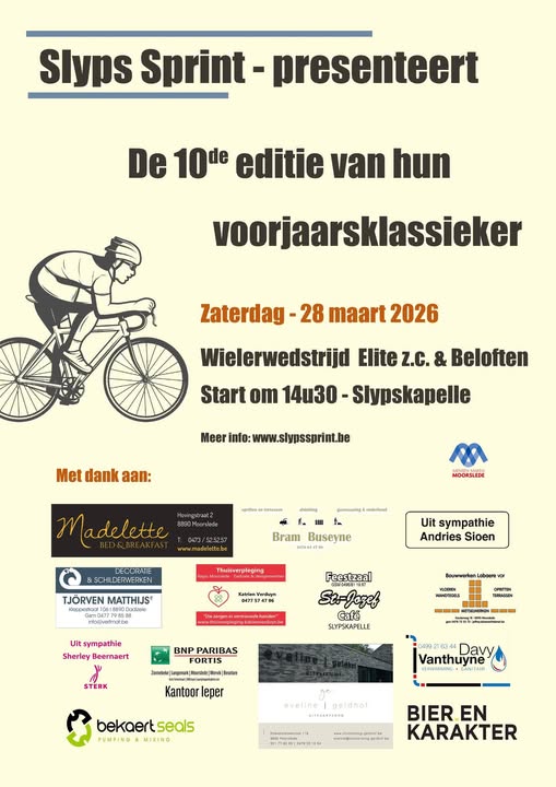 Affiche voorjaar 2026