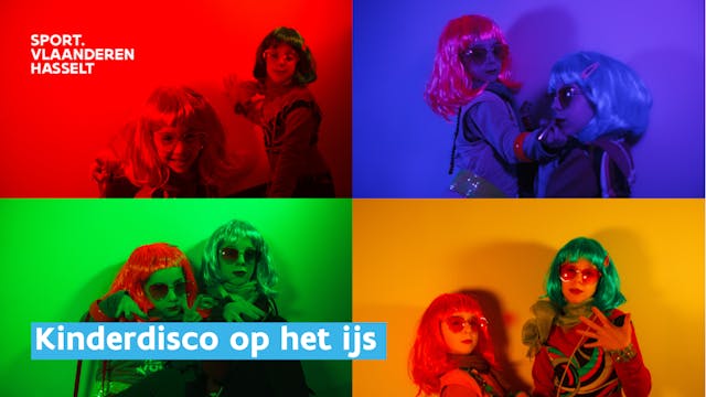 Kinderdisco Sport Vlaanderen Hasselt