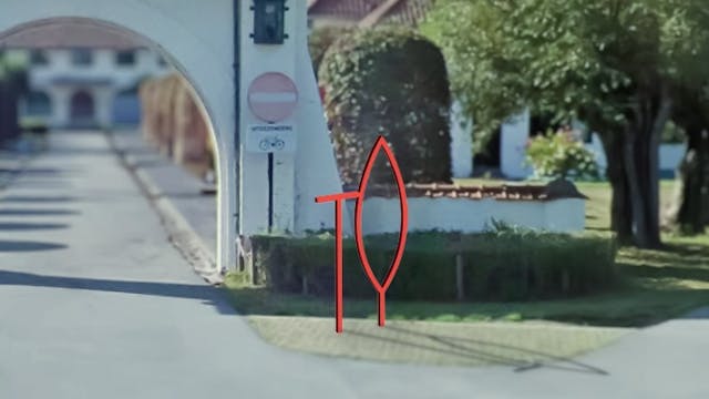 Eén van de digitale kunstwerken van Diane Aerts.