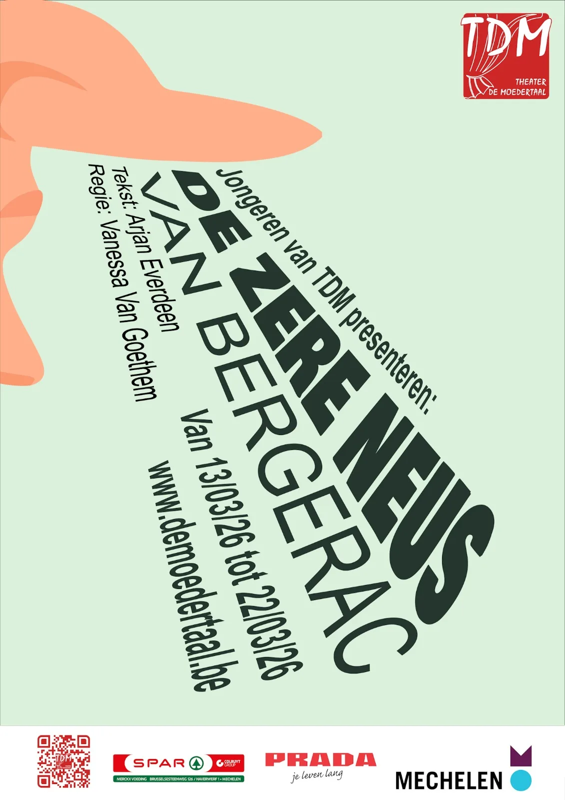 Affiche De zere neus van Bergerac