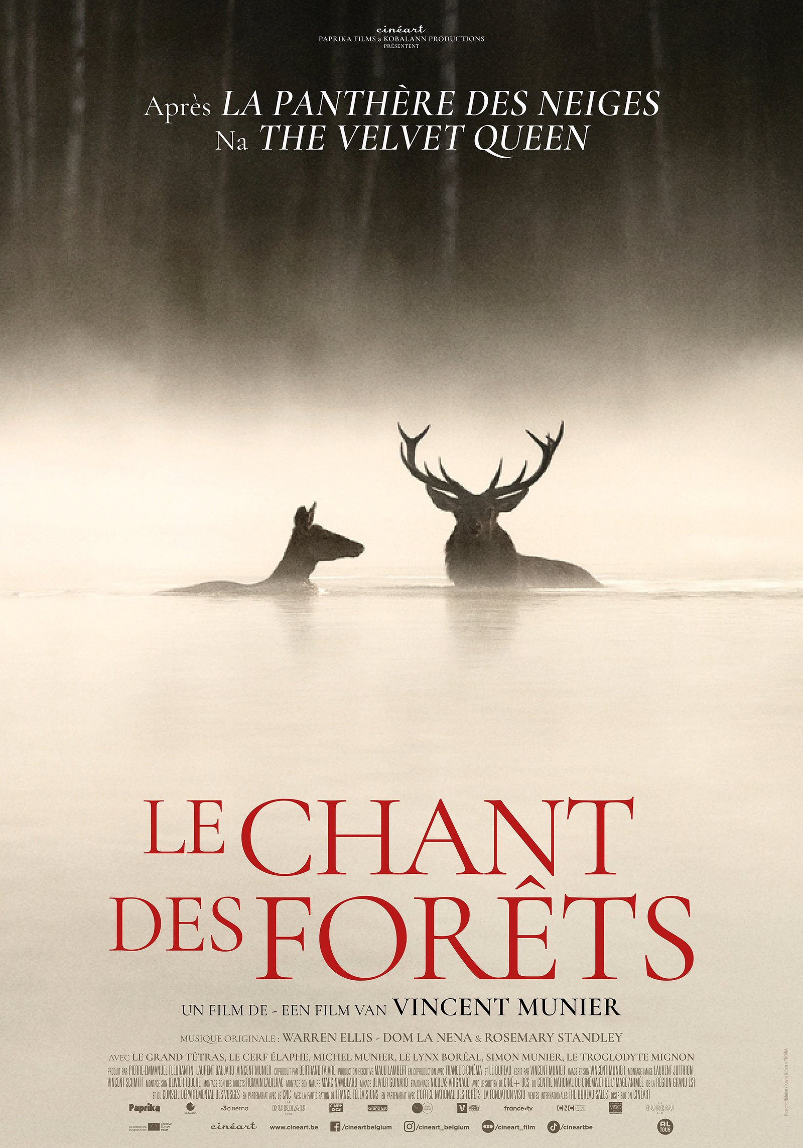 affiche - le chant des forets