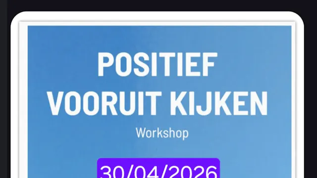 vooruit kijken