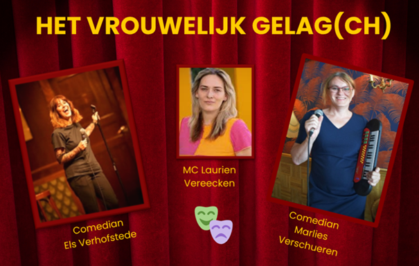 Afbeelding voor evenement 'Het Vrouwelijk Gelag(ch)'