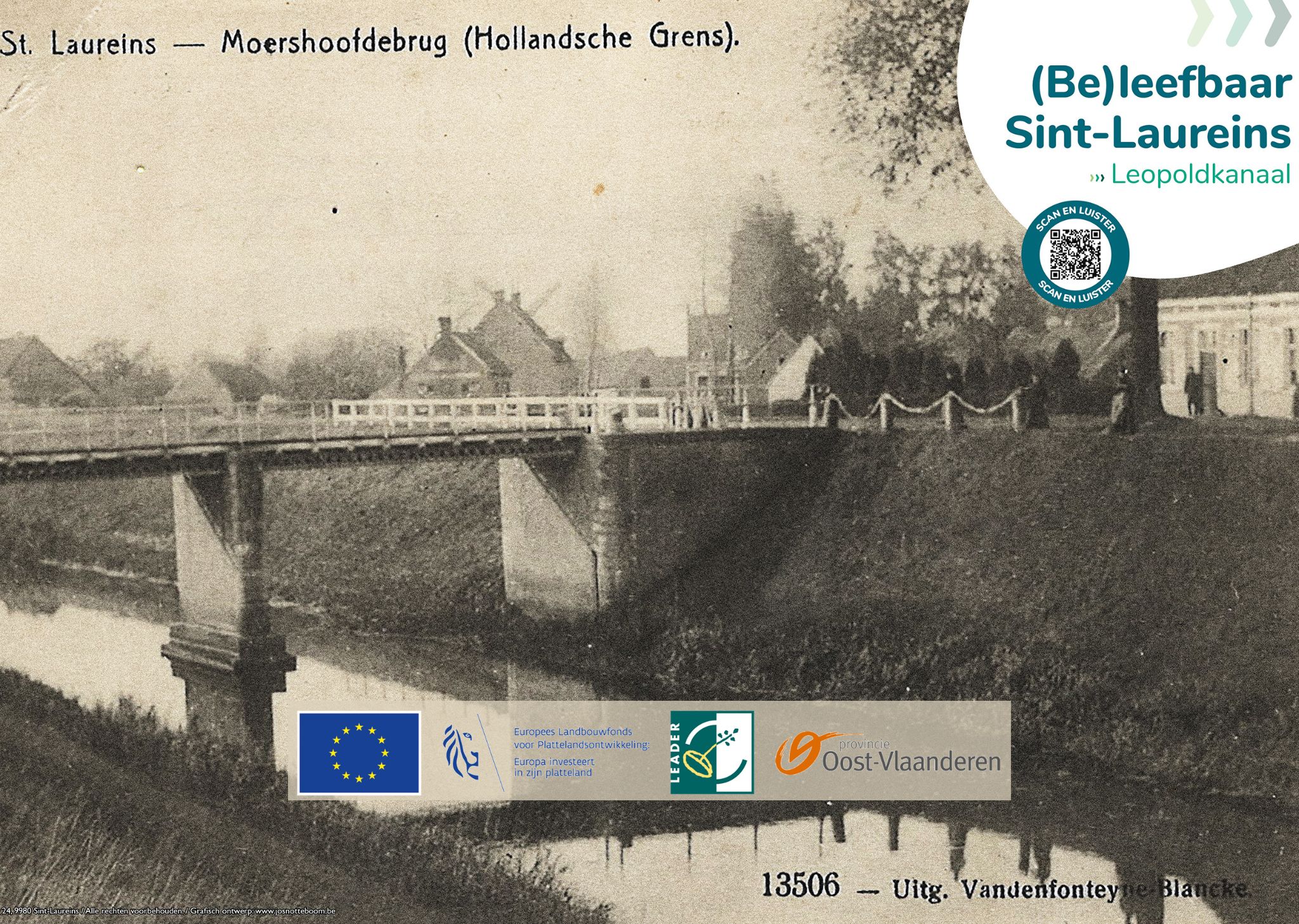 1 van de 12 gebruikte foto's op de wandeling