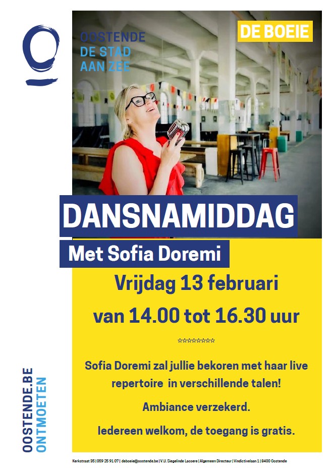 Dansnamiddag met muzikante Sofia Doremi