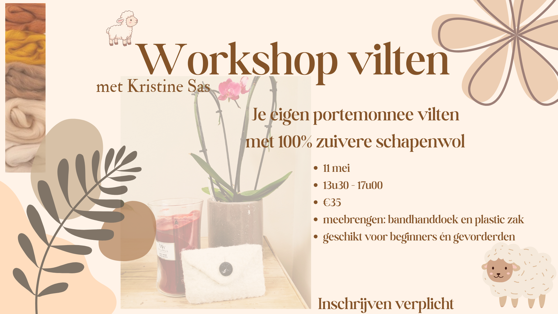 Workshop vilten 35€