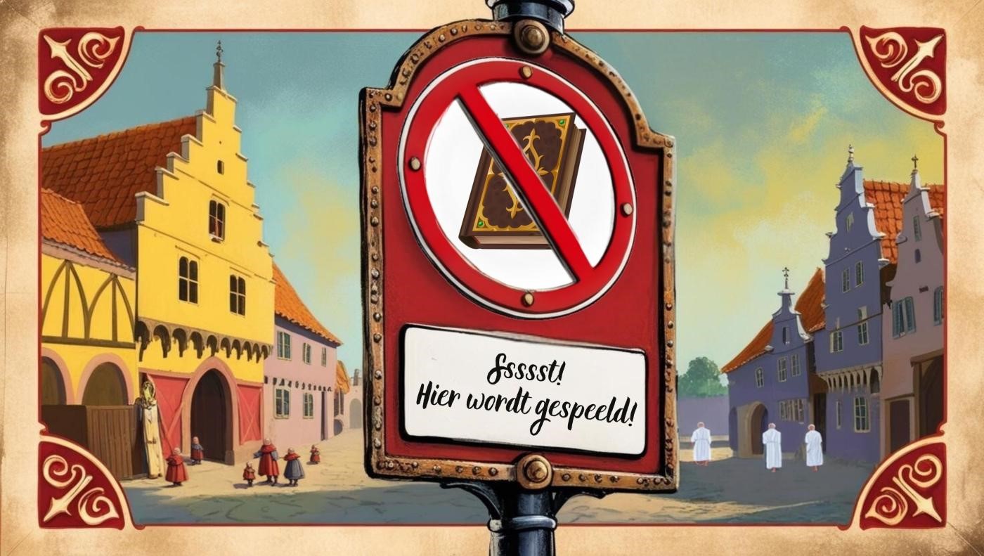 sssssst hier wordt gespeeld