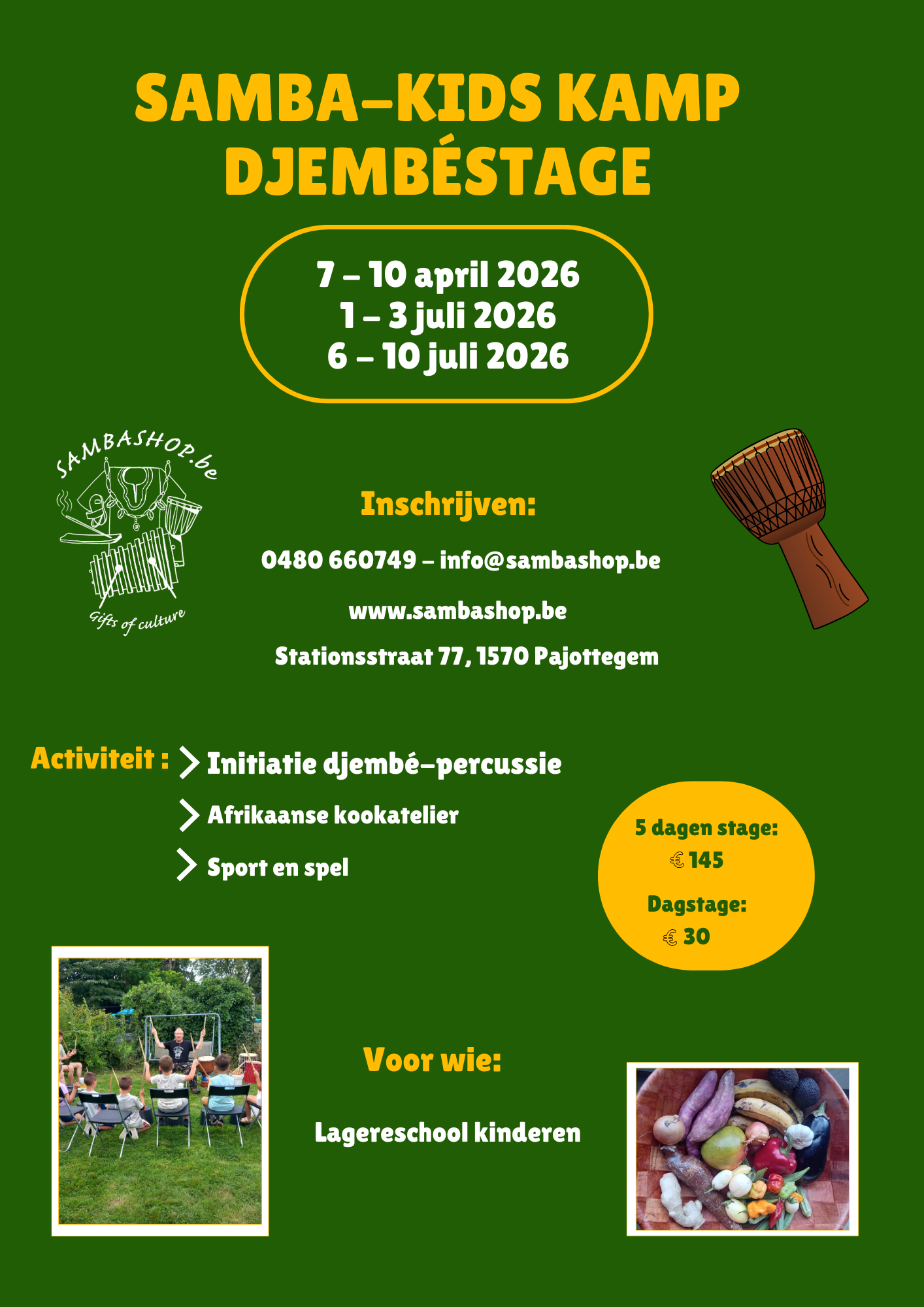 Samba-Kids kamp