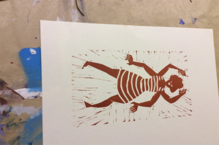 Proeven van druktechnieken | Lino