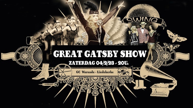 Afbeelding voor evenement The Great Gatsby show