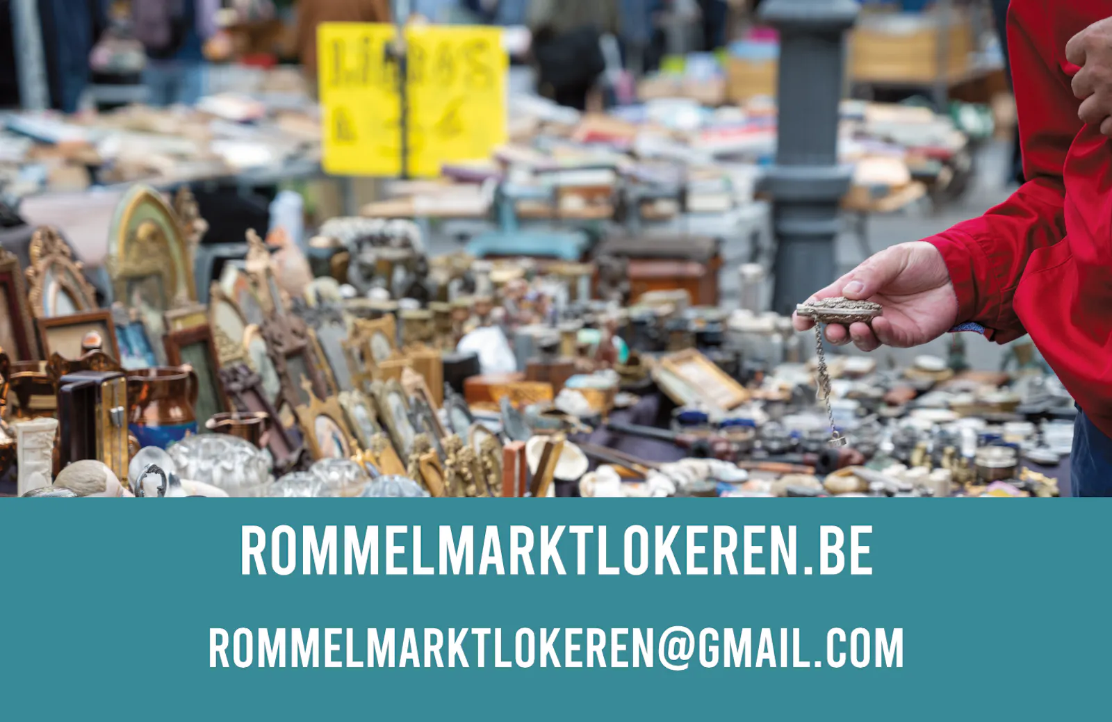 Wekelijkse rommelmarkt