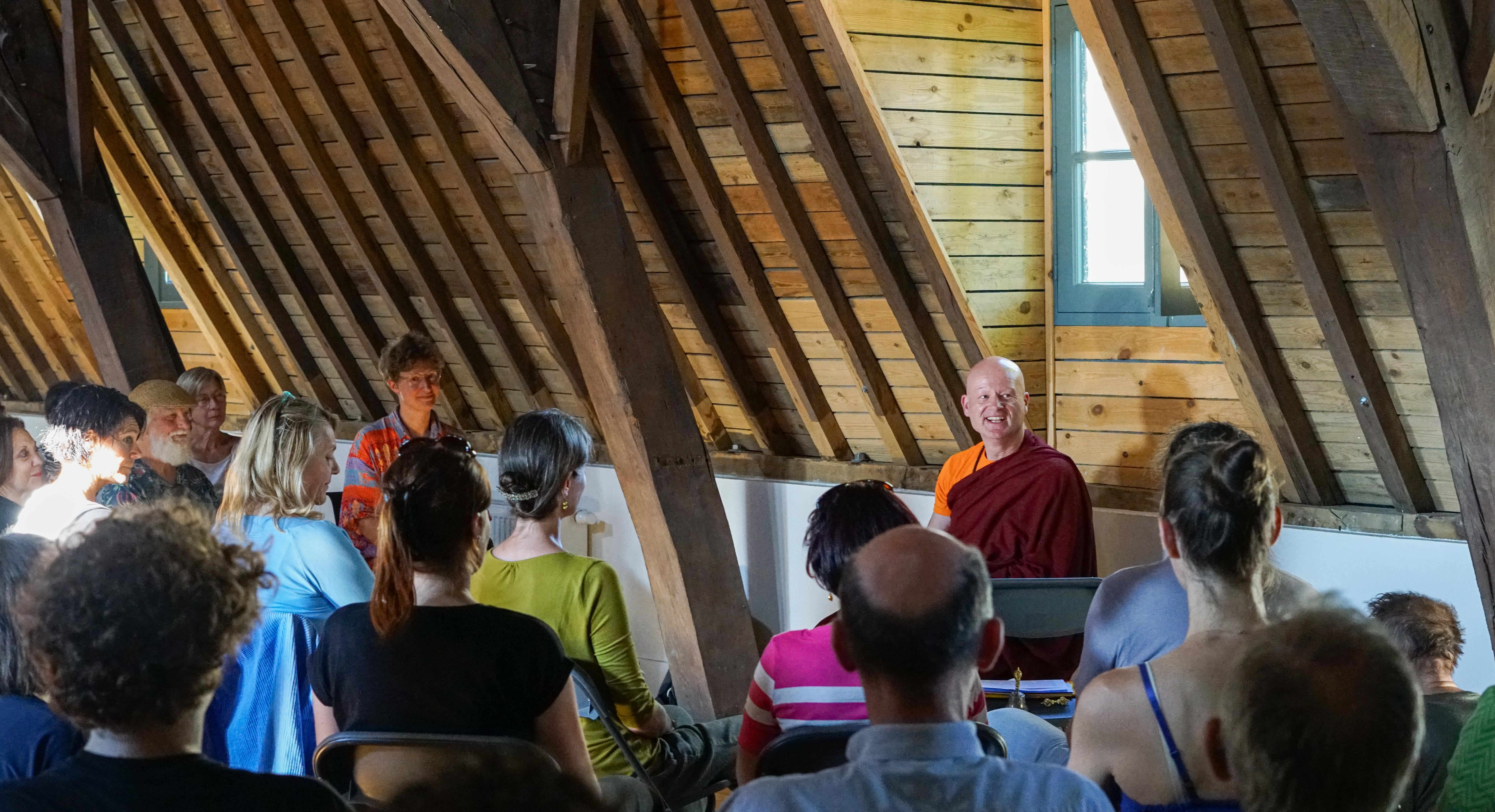 Karma Djinpa Tartchin op de nocturne van Museum PARCUM in 2025