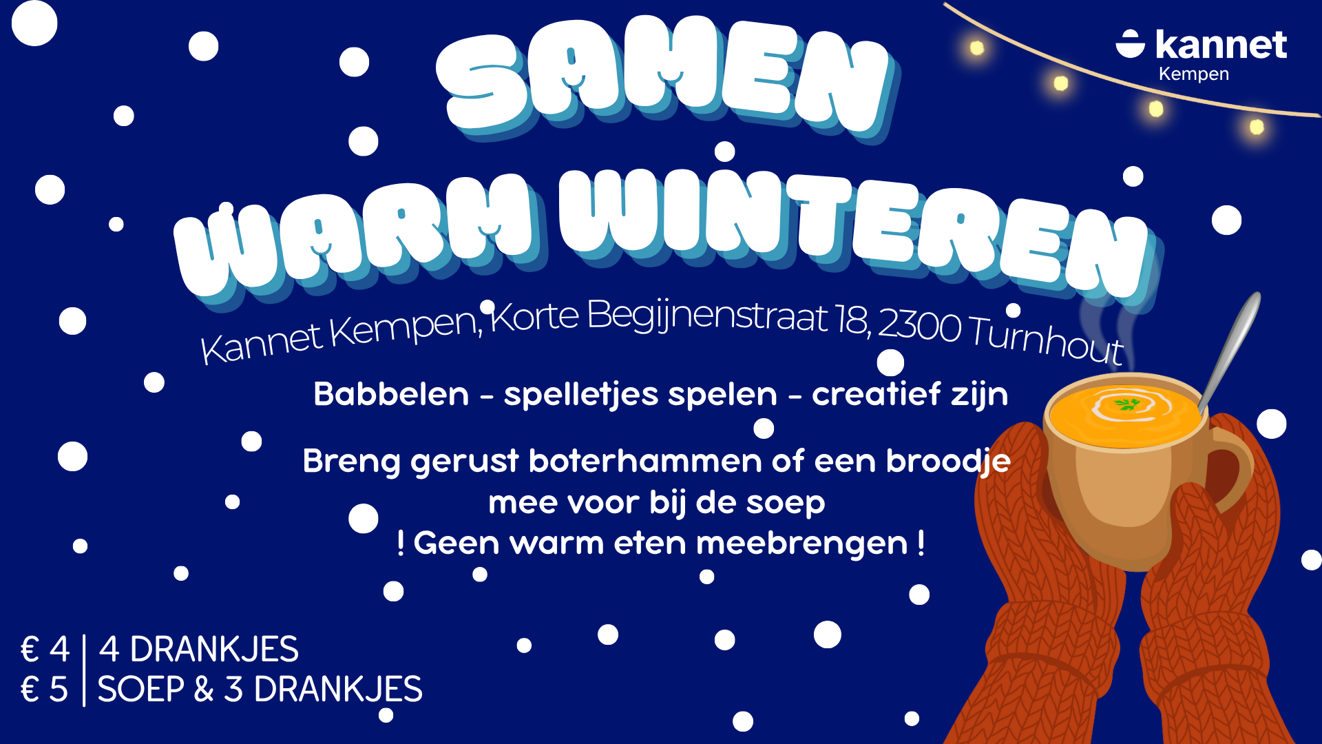 Samen warm winteren banner