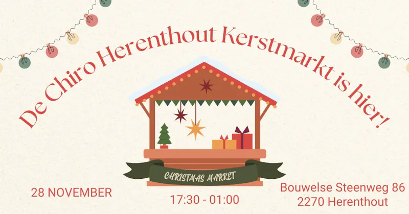 Chiro Herenthout Kerstmarkt