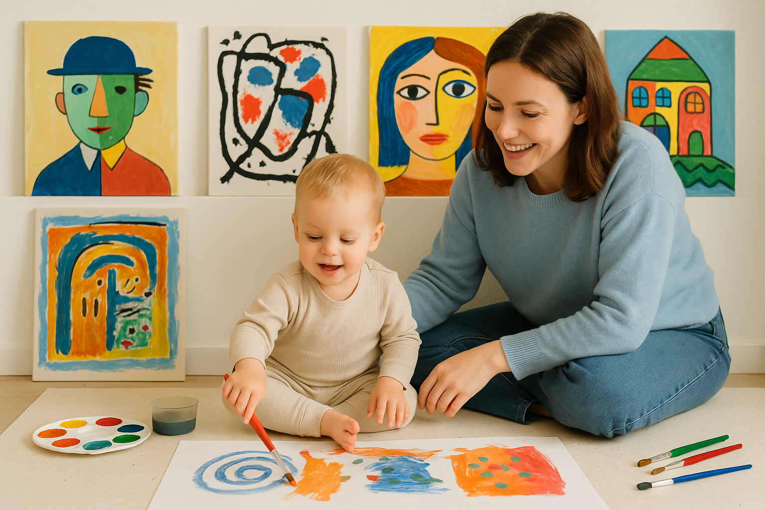 Kunst voor kleintjes