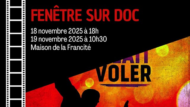Fenêtre sur Doc : Projection de "L'Africain qui voulait voler" de Samantha Biffot