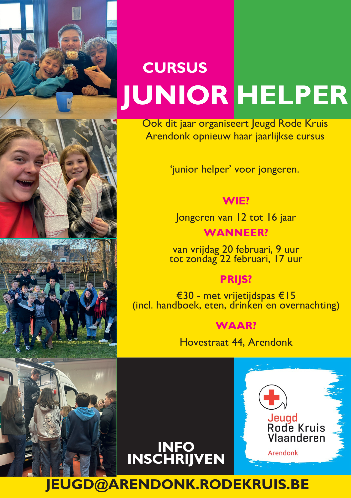Flyer Junior Helper Cursus
