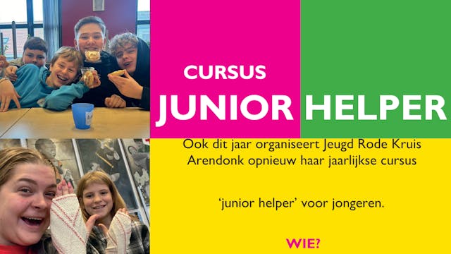 Flyer Junior Helper Cursus