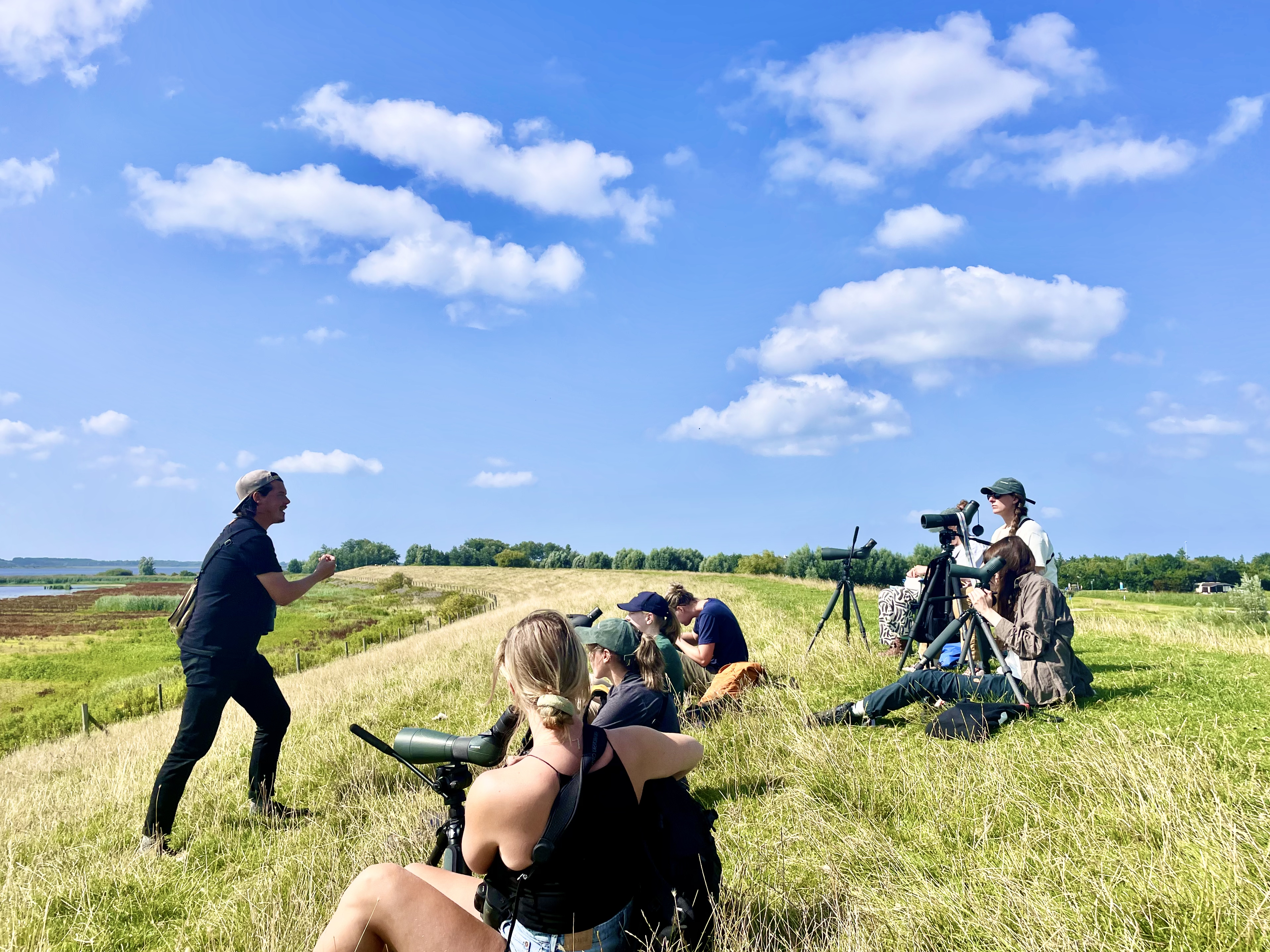 Sfeerbeeld cursus vogels tekenen