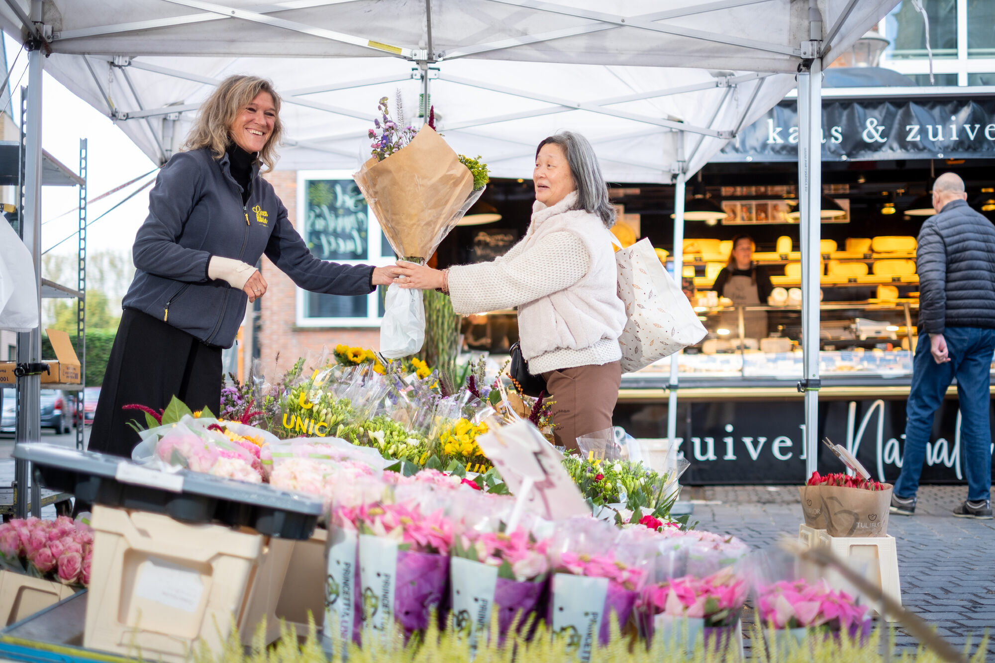 Markt op het Kerkplein