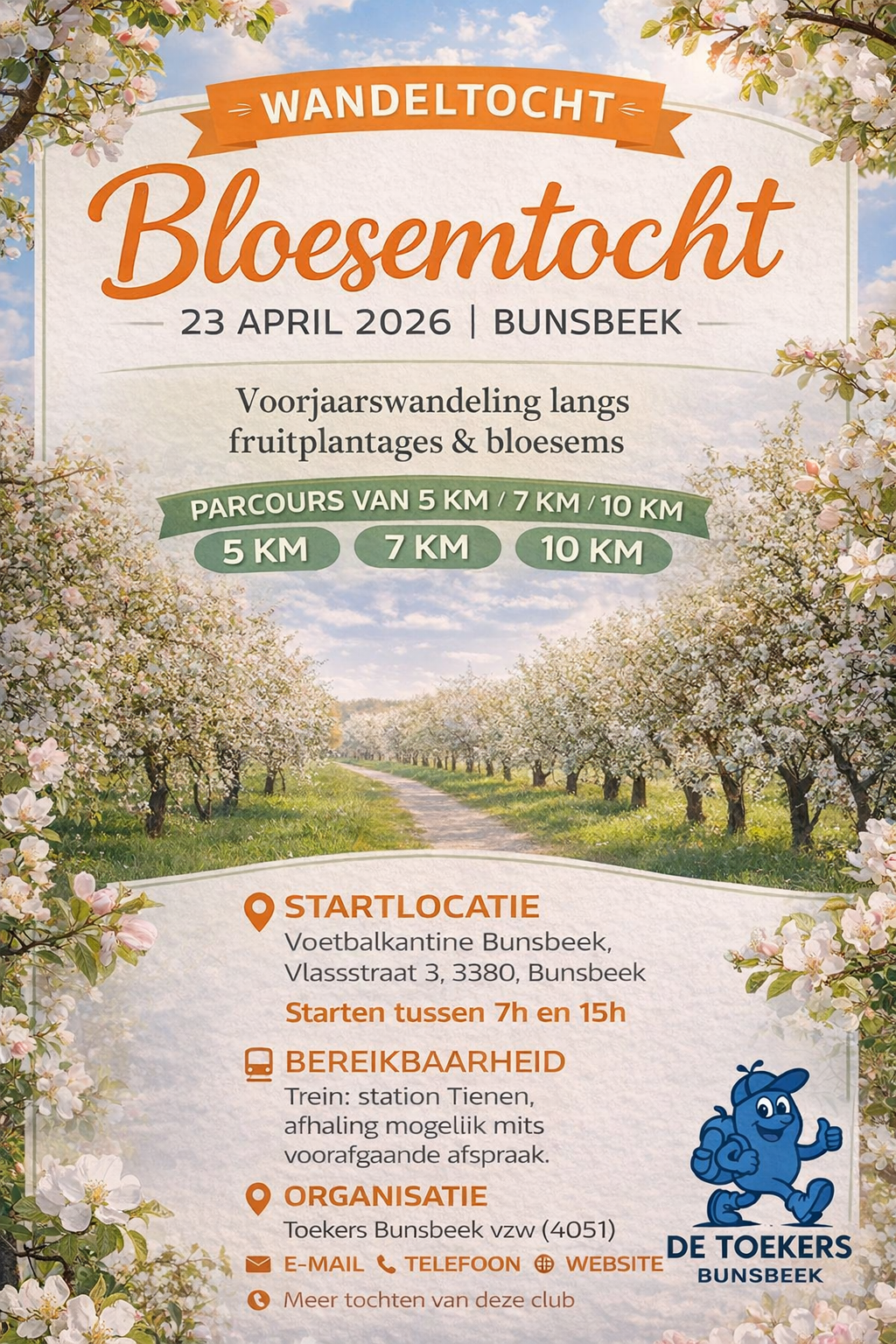 Bloesemtocht 2026