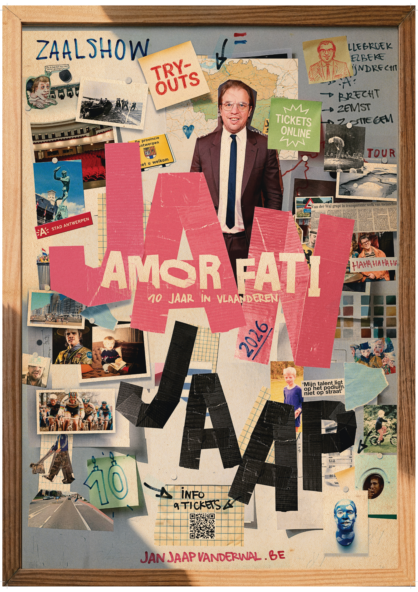 Jan Jaap van der Wal theater comedy Hamont-Achel