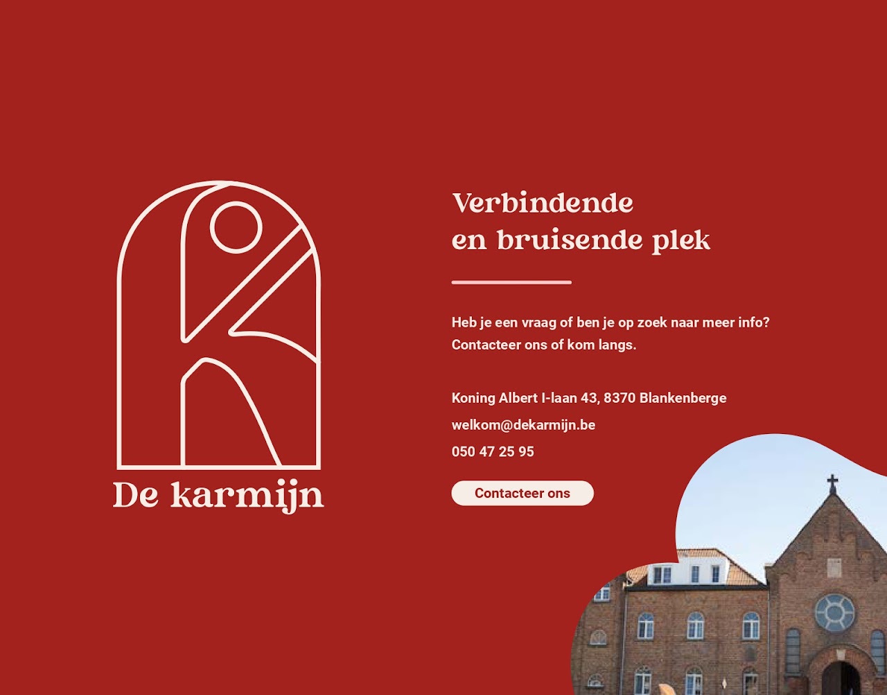 De Karmijn, een verbindende en bruisende plek