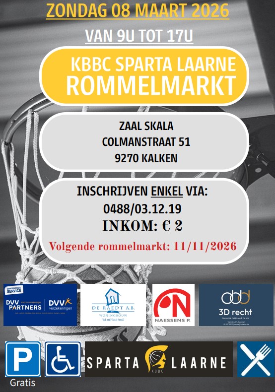 SpartaLaarne Rommelmarkt