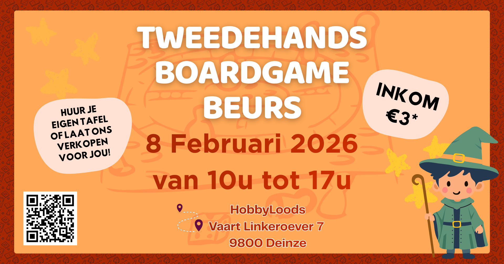 tweedehands bordspelbeurs