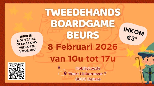 tweedehands bordspelbeurs