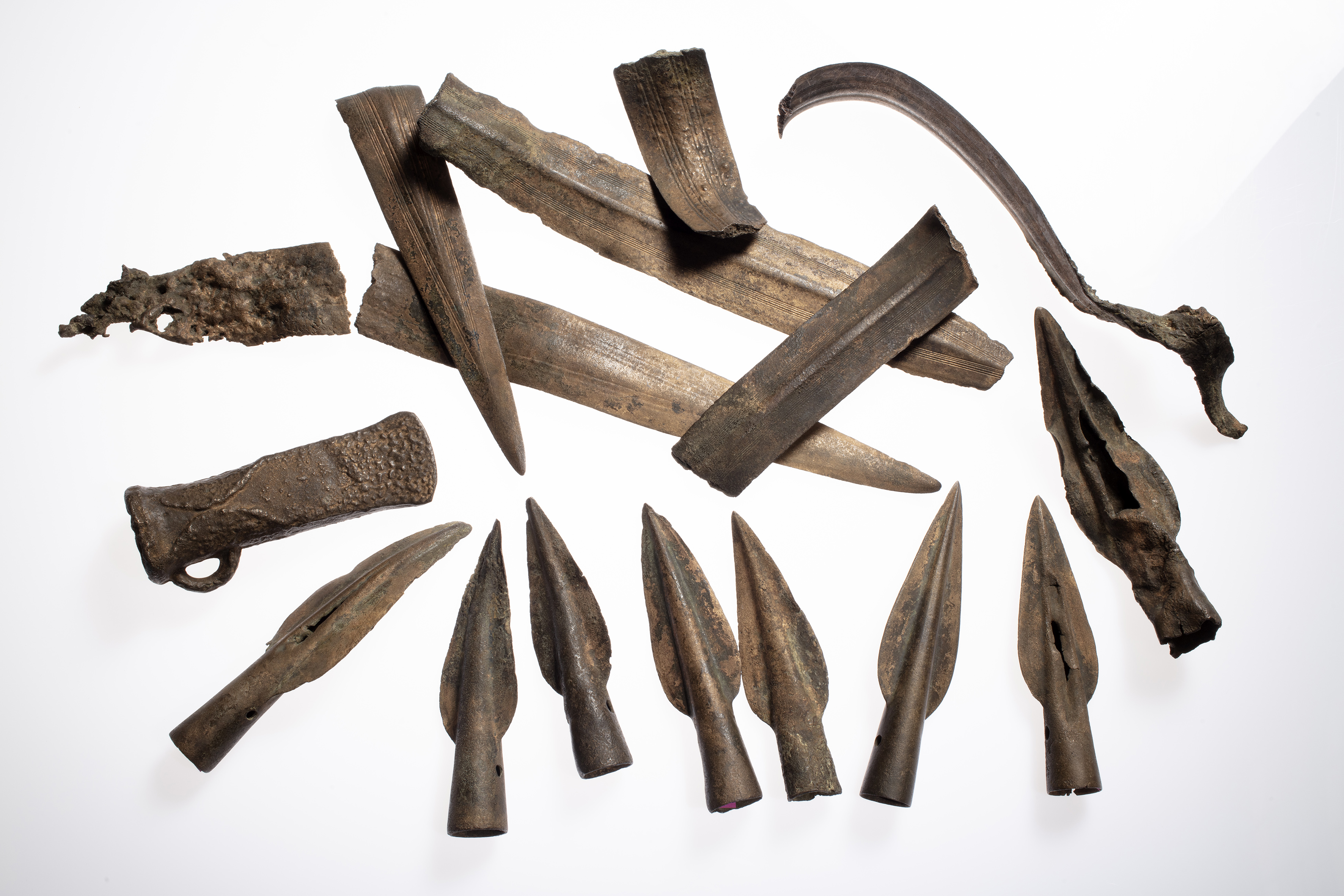 Wapens uit de bronstijd (vindplaats: Zandhoven)
